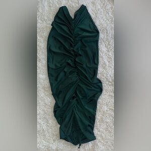 AKIRA stitch sleek ruched skirt gently worn